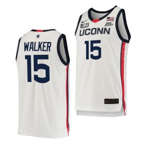 Kemba Walker Jersey UConn Huskies College Basketball Alumni Jersey - White