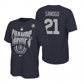 Adama Sanogo UConn Huskies Navy 2023 NCAA Final Four Men's Basketball T-Shirt