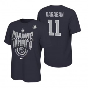 Alex Karaban UConn Huskies Navy 2023 NCAA Final Four Men's Basketball T-Shirt